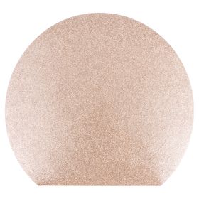 Tovaglietta mezzaluna oro in PVC, Sparkly