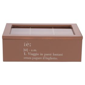 Scatola porta t&#232; e tisane, Victionary