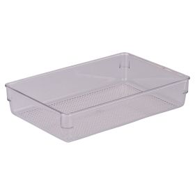 Organizer da cassetto trasparente 24,5x16,3x5,3 cm, S&#236;ordine