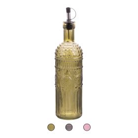 Oliera 500 ml in vetro, tappo salvagoccia