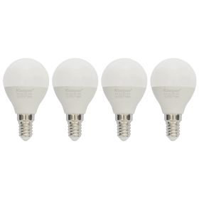 Set 4 lampadine LED bulbo, 6 W, Kooper