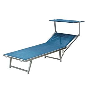 Lettino mare con parasole