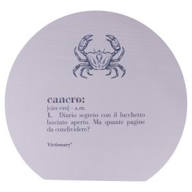 Tovaglietta mezzaluna 37,5x34,5 cm, Victionary Cancro