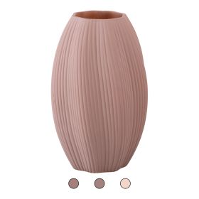 Vaso arredo in vetro riciclato matt h. 27 cm, Sibilla