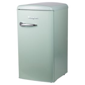 Frigorifero vintage monoporta 100 L. 44,9X48,3X88,2 cm, acquamarina, Kooper