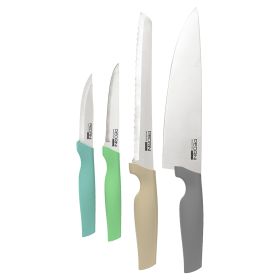 Set 4 coltelli in acciaio inox, Active Pedrini