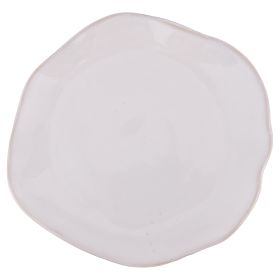 Piatto frutta ovale 21x20,5 cm in gres, bianco, The Market