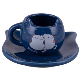Tazzina caff&#232; con piattino, Oroscocats Taurus