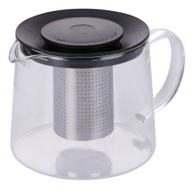 Teiera tonda 1 L in vetro borosilicato, S&#236;Chef