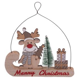 Renna decorativa su slitta h. 18 cm, Santa's House
