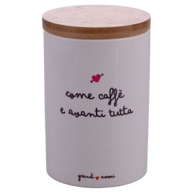 Barattolo caff&#232; in ceramica 750 ml, Grandi Amori