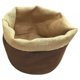 Sacchetto pane in cotone e poliestere, mocha mousse, Natural