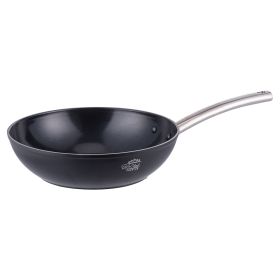 Wok/Saltapasta 28 cm rivestimento in ceramica, fondo full induction, SìChef Premium