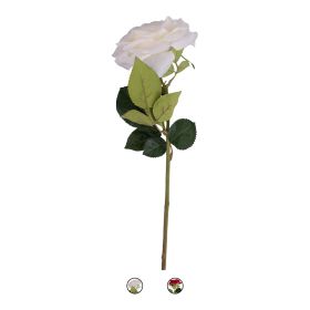 Rosa artificiale h. 78,5 cm, Garden