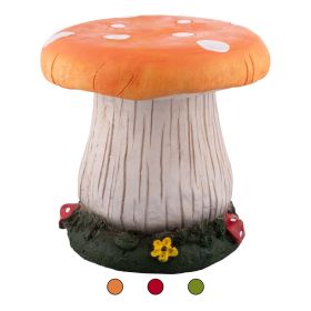 Fungo da giardino in poliresina h.30 cm, Est&#233;