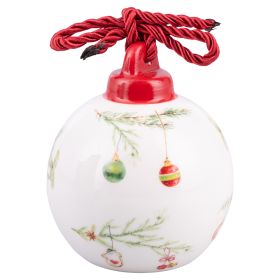 Palla di Natale in ceramica, Xmas Rametto
