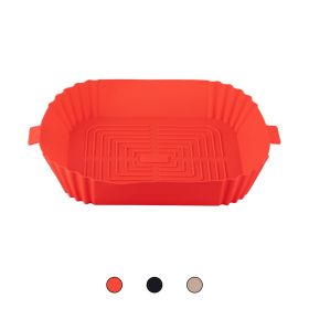 Set 2 cestelli in silicone per friggitrice ad aria 20x17x5 cm, SìChef
