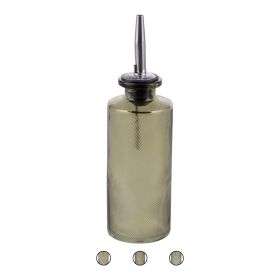 Oliera 175 ml in vetro e dosatore in acciaio inox, SìChef