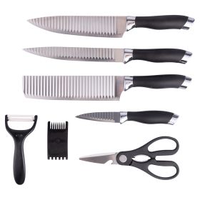 Set 7 utensili da taglio in acciaio inox, SìChef Premium