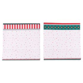 Set 30 tovaglioli monouso in carta, Xmas Circus