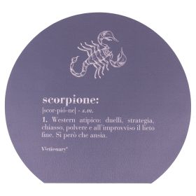 Tovaglietta mezzaluna 37,5x34,5 cm, Victionary Scorpione