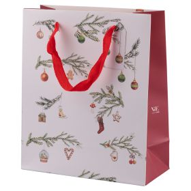 Busta regalo natalizia in carta, Rametto