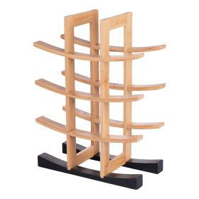 Portabottiglie in legno bamb&#249;, S&#236;Chef