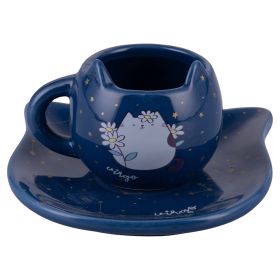 Tazzina caff&#232; con piattino, Oroscocats Virgo