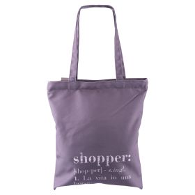 Borsa shopper in tessuto, Victionary