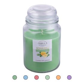 Candela profumata 500 g, Roma Home Fragrances Sibilla
