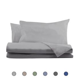Completo letto matrimoniale in cotone, Sibilla