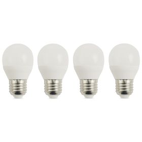 Set 4 lampadine LED bulbo, 6 W, Kooper