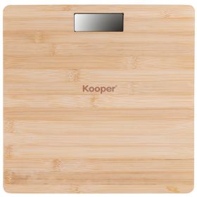 Bilancia pesapersone in bambù 180 Kg, Kooper