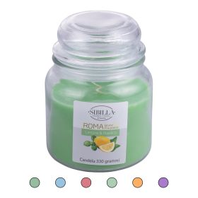 Candela profumata 330 g, Roma Home Fragrances Sibilla