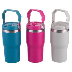 Tazza termica 600 ml con beccuccio e impugnatura pieghevole, Sibilla