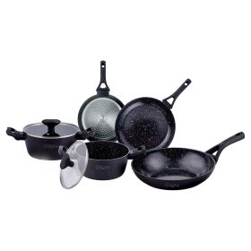Batteria 7 pezzi, rivestimento in ceramica, induzione, Galaxy 2.0 SìChef