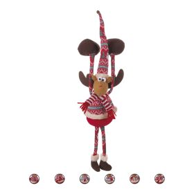 Renna natalizia appendibile h. 55 cm, Santa&#39;s House