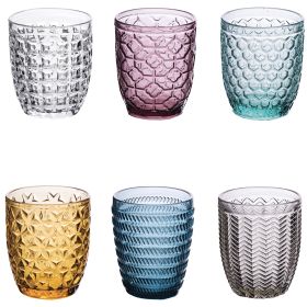 Geometrie Set 6 bicchieri acqua 310 ml