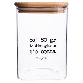 Barattolo pasta 1,45 L in vetro, S.P.Q.eRe