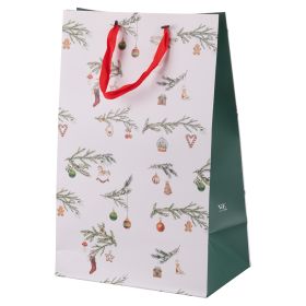 Busta regalo natalizia in carta, Rametto
