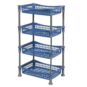 Carrello cucina 4 ripiani 40x30x77