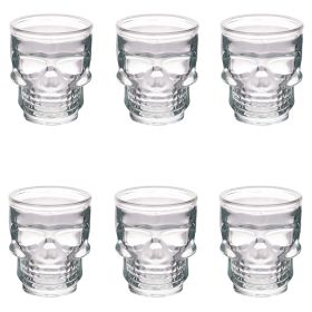 Set 6 liquorini 50 ml, Glace Skull