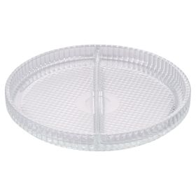 Piattino 2 scomparti in vetro ø 15,5 cm, Imperial