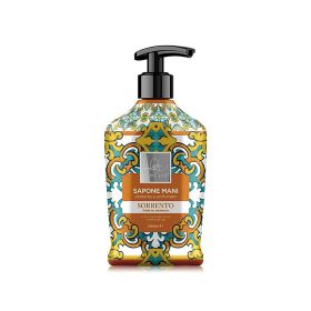 Sapone mani 500 ml idratante e profumato, fiori d'arancio, Sorrento