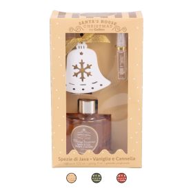 Set diffusore ambiente con spray e gessetto, Santa&#39;s House