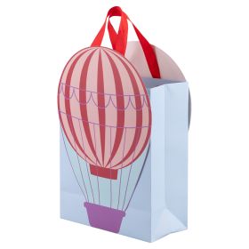 Busta regalo in carta con manici in poliestere, Baby Balloon