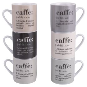 Set 6 tazzine caff&#232; 90 ml, Victionary Classic