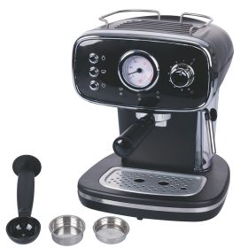 Macchina automatica caffè espresso nera 1100 W, Kooper