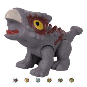 Dinosauro per bambini testa girevole h. 17