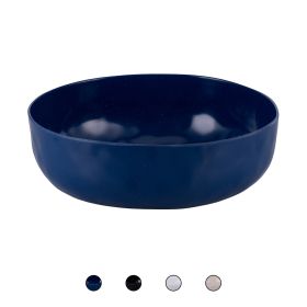 Ciotola tonda in melamina, effetto materico, Melamine